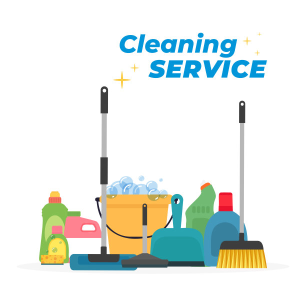 服務 白手套插畫